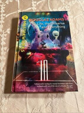Life, the Universe and Everything Hardcover Book by Douglas Adams damaged